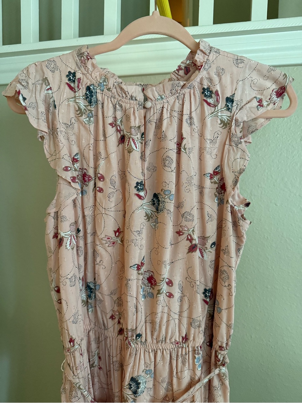 Women’s Loft Pink Floral Dress - Picture 3 of 11